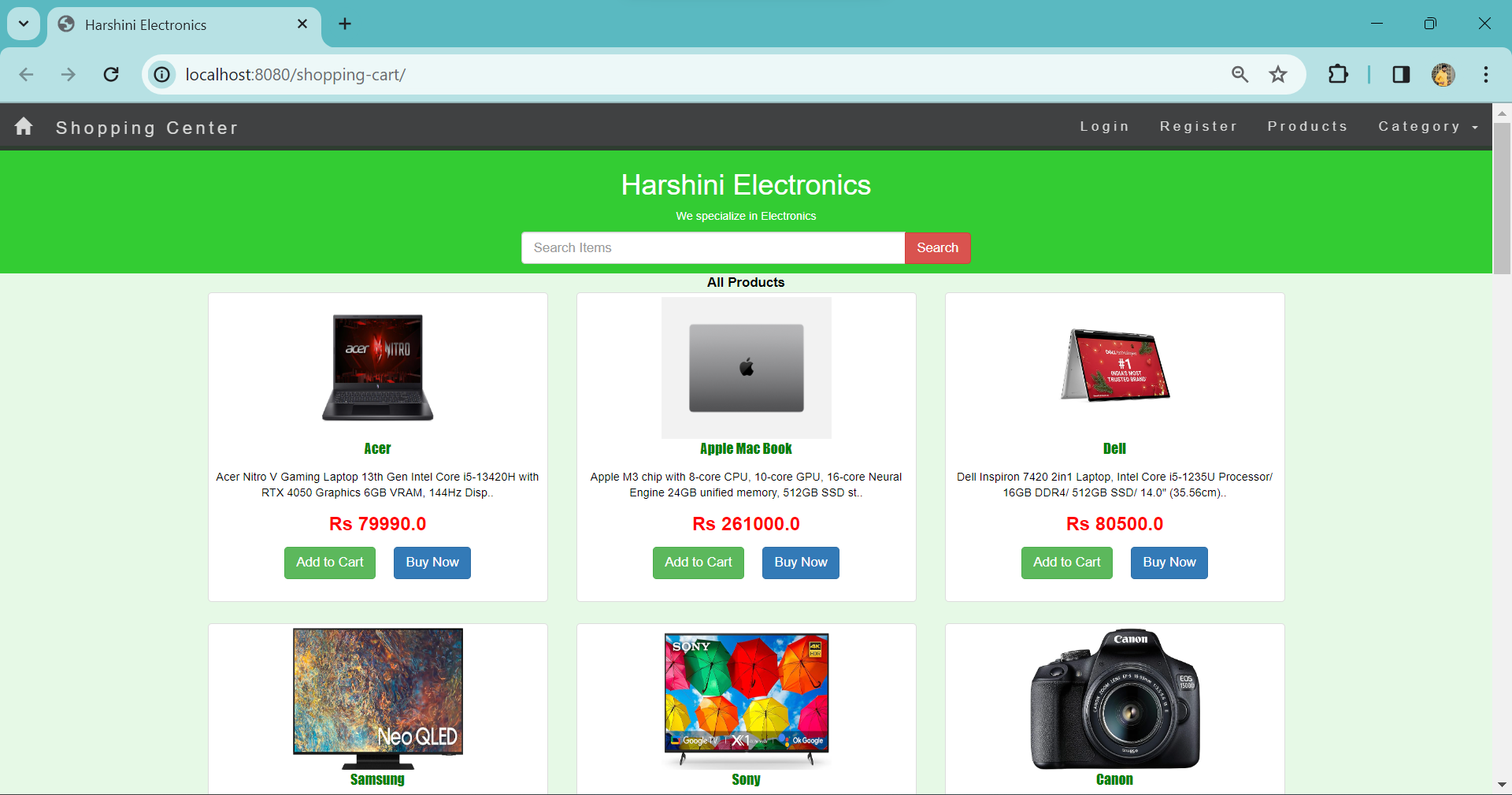 E-commerce Platform