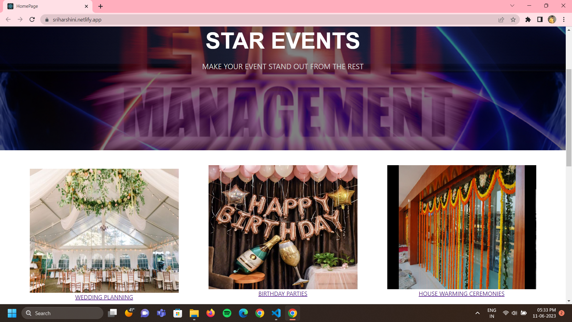 Event Management System